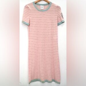 Chanel Coco Mark Cashmere Dress 
Size 40